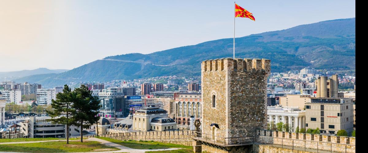 skopje muur